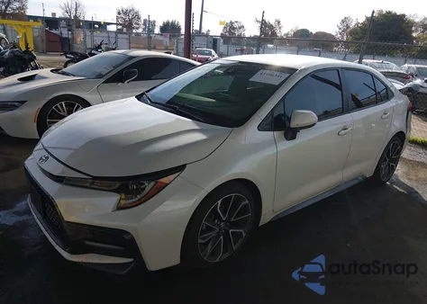 2021 Toyota Corolla Se from USA, damaged, VIN JTDS4MCE1MJ057349